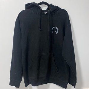 Team Liquid Pro Gaming Black Long Sleeve Hoodie Size Large